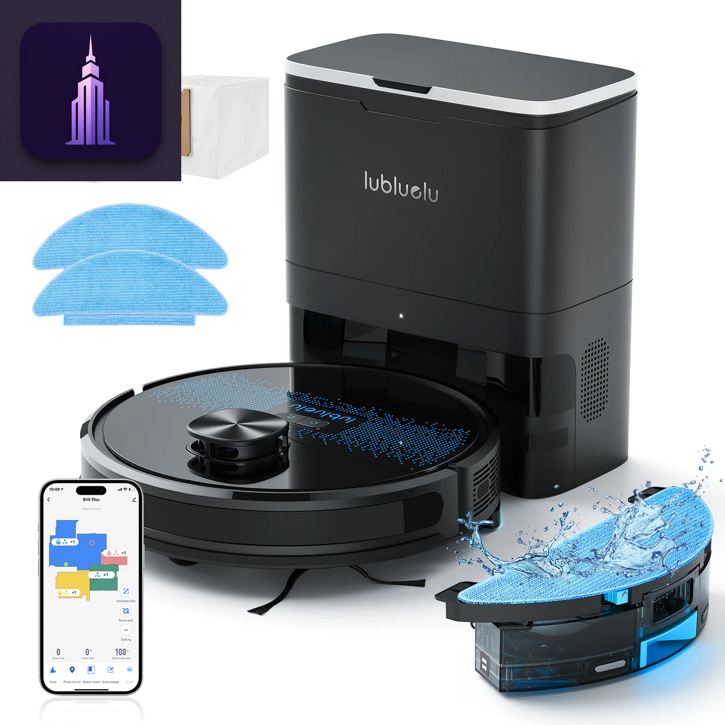 SL60 Plus Self-Empty Robot Vacuum