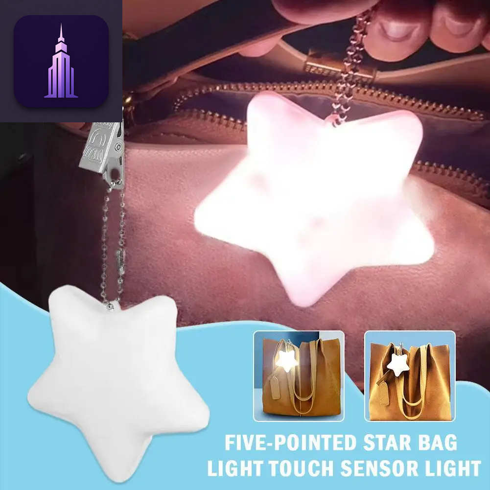 Clip-On Touch LED Handbag Lamp