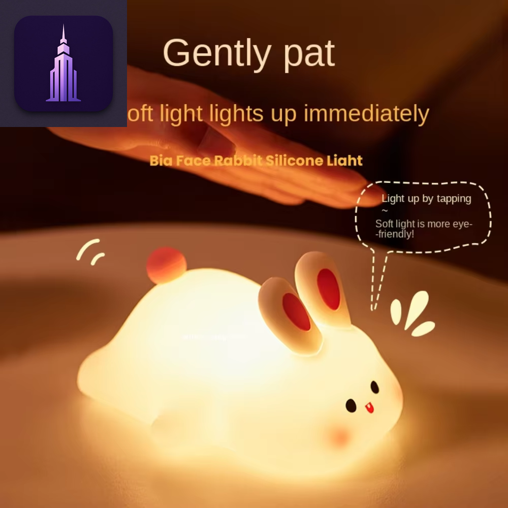 Cute Rabbit LED Night Light