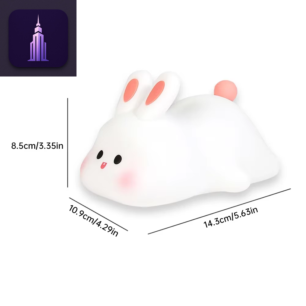 Cute Rabbit LED Night Light