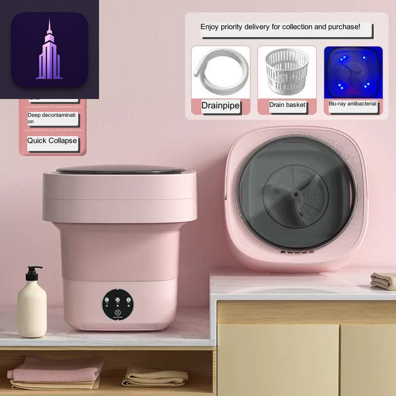 Foldable Mini Washing Machine