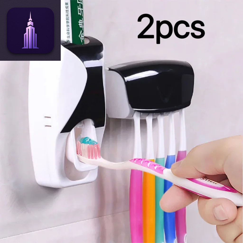 Automatic Toothpaste Dispenser Set