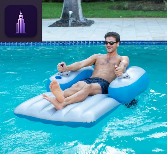 Luxury Electric Pool Recliner