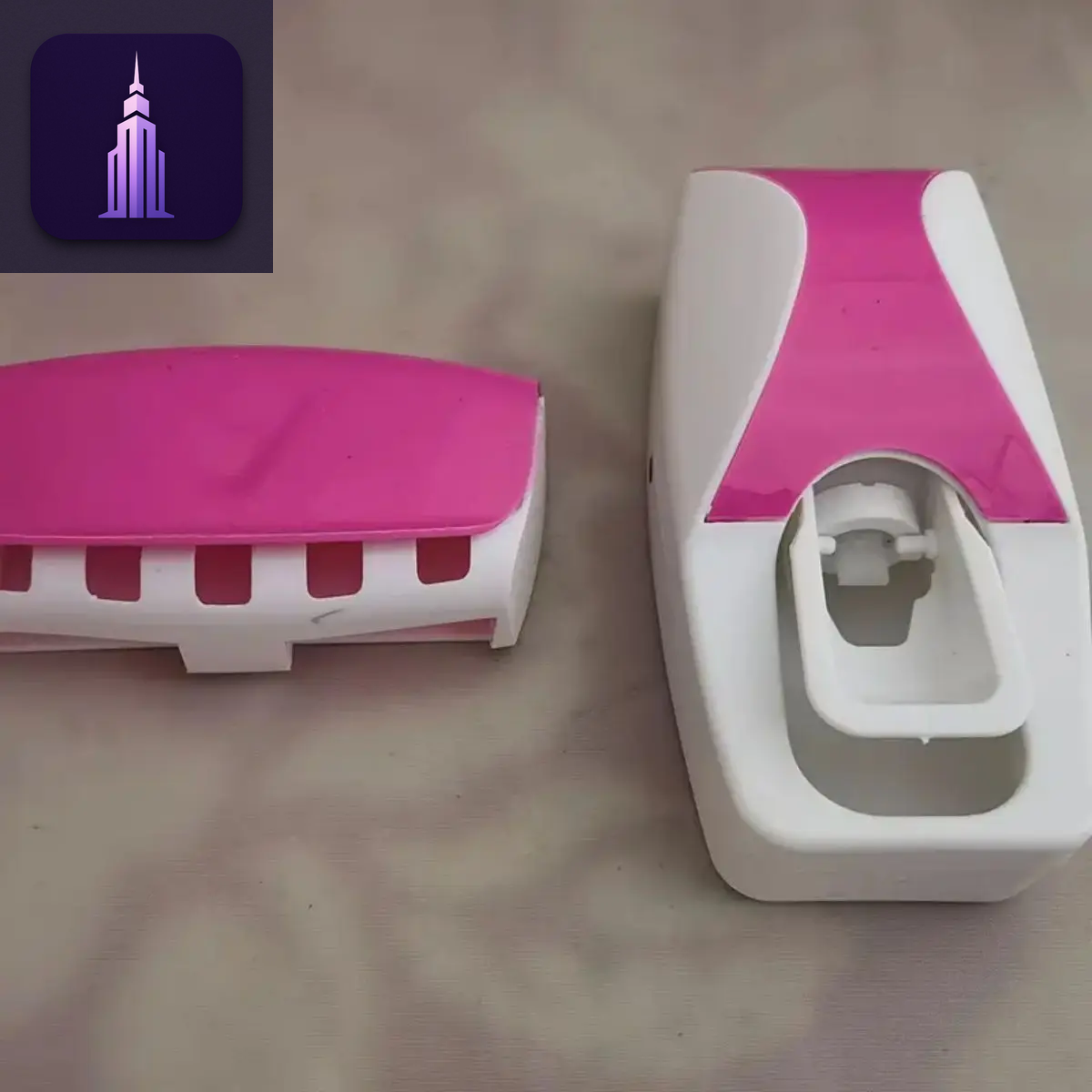 Automatic Toothpaste Dispenser Set