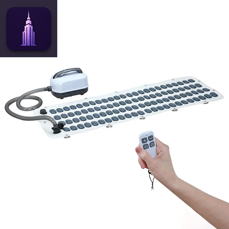 Full Body Massage Bathtub Bubble Machine New Electric Bathtub Bubble Massage Mat Waterproof Anti-Slip Body Spa Home