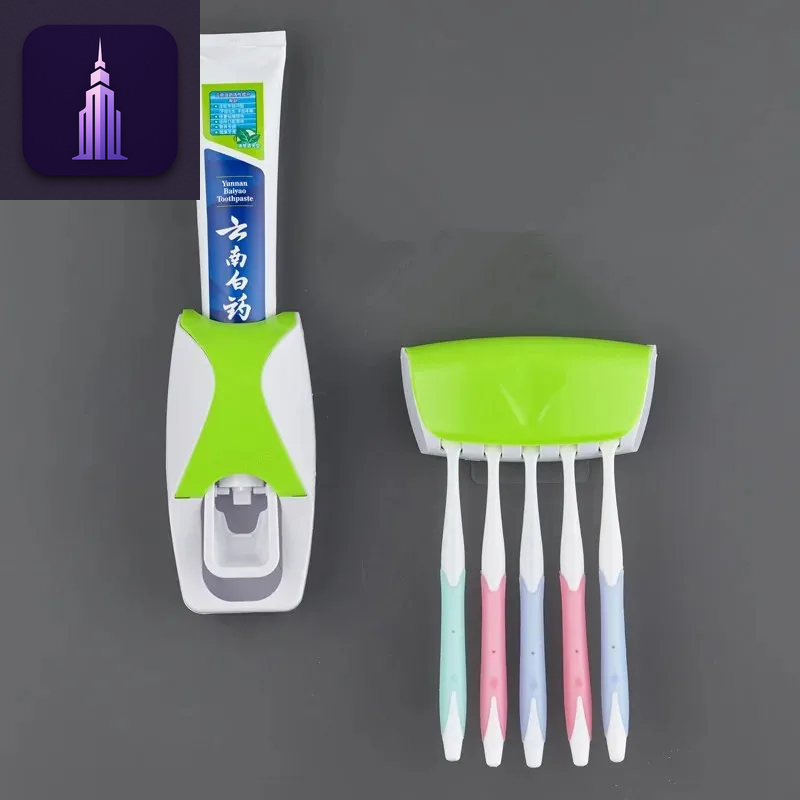 Automatic Toothpaste Dispenser Set