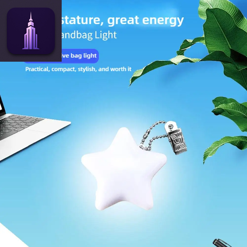 Clip-On Touch LED Handbag Lamp