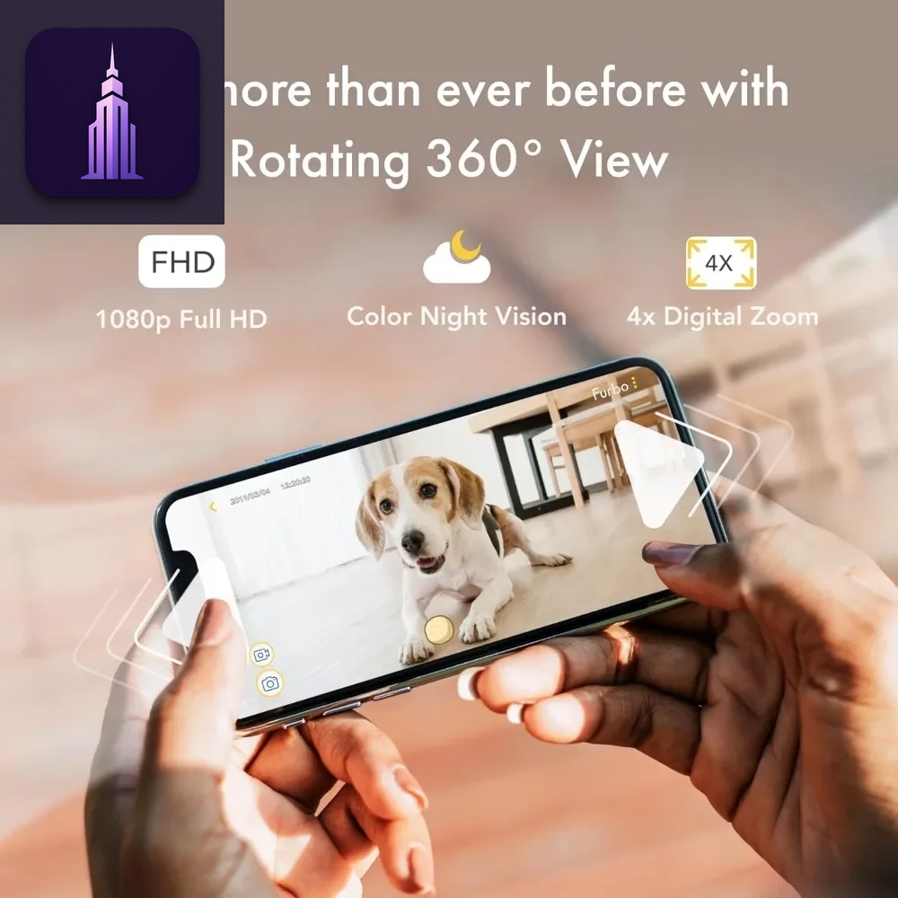 360° Dog Camera with Treats