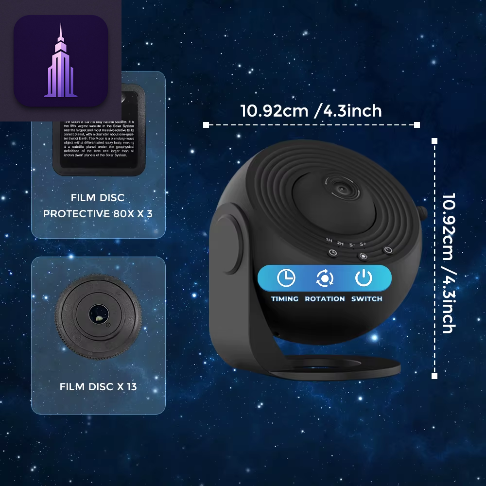 13 in 1 Aurora  Night Light Star Projector
